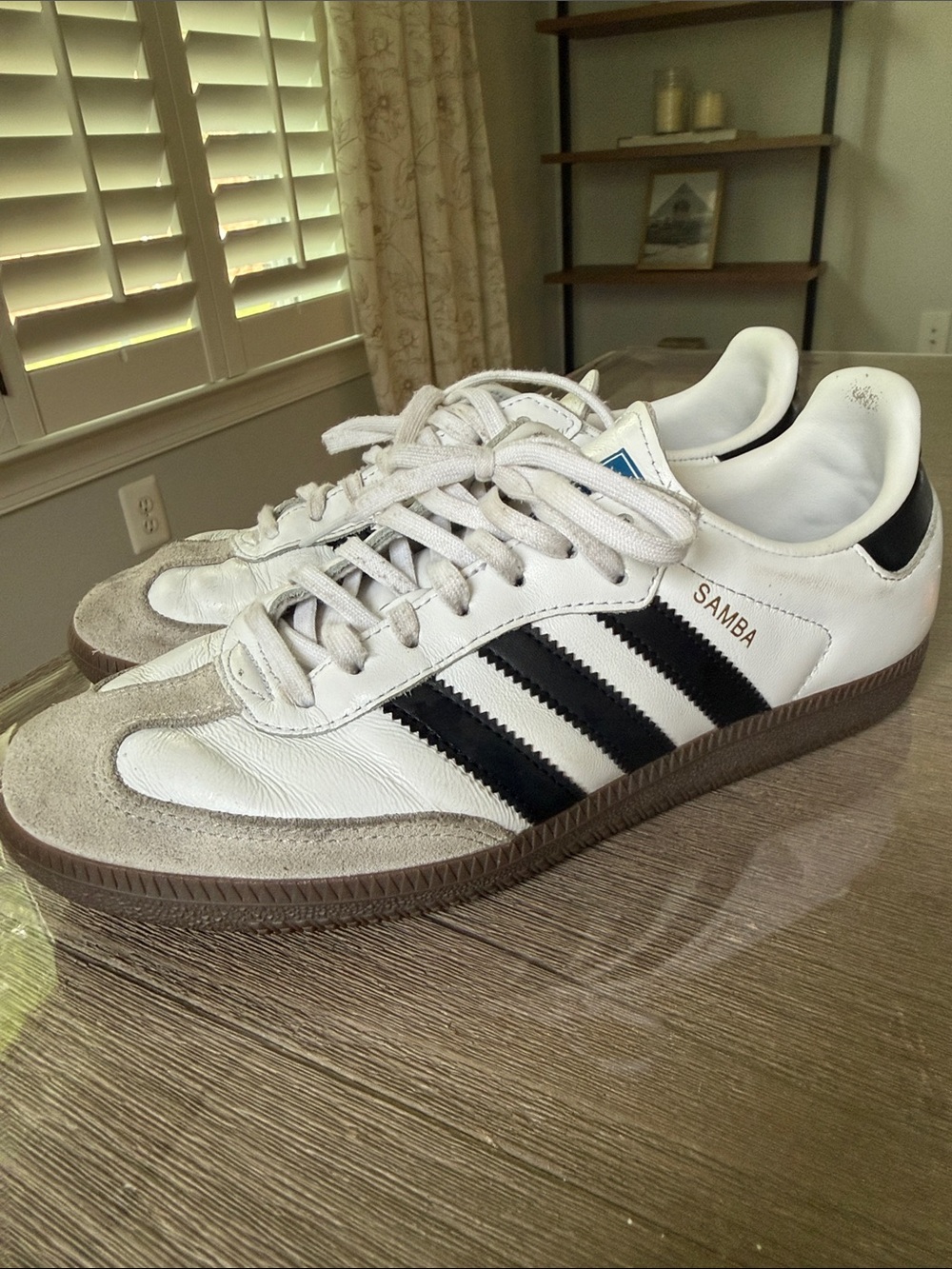 Adidas Sambas -  classic white